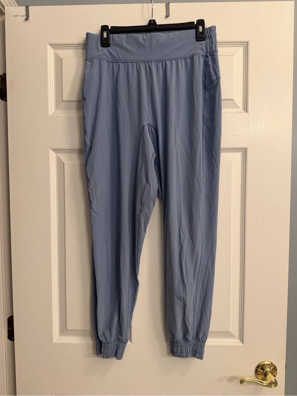 lululemon athletica Light Blue Jogger Sweatpants with Elastic Cuffs